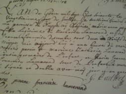 1718 Steenwerck, déjà (Famille Brame)